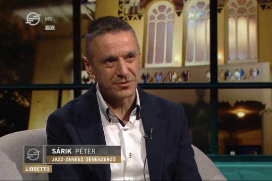 Sárik Péter az M5 csatorna Librettó című műsorának vendége!