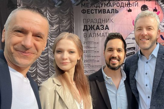 A Sárik Péter Trió újra Kazahsztánban koncertezett